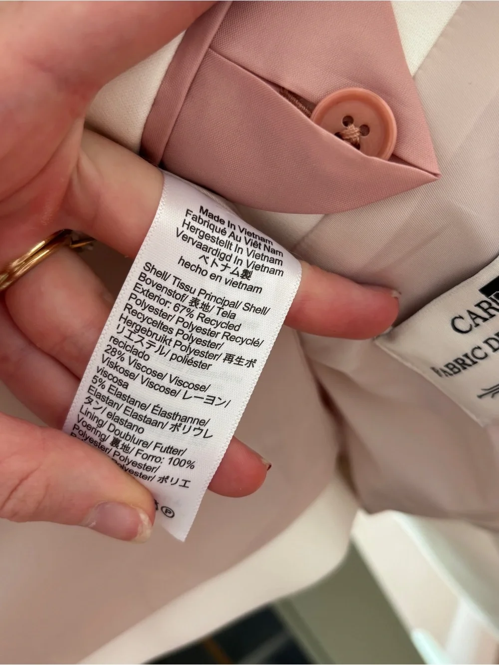 J. Crew Cropped Lady Blazer in four seasons stretch ivory size 10 women’s